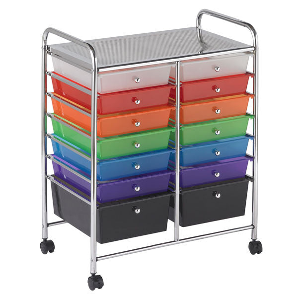 14 Drawer Mobile Organizer by ECR4Kids