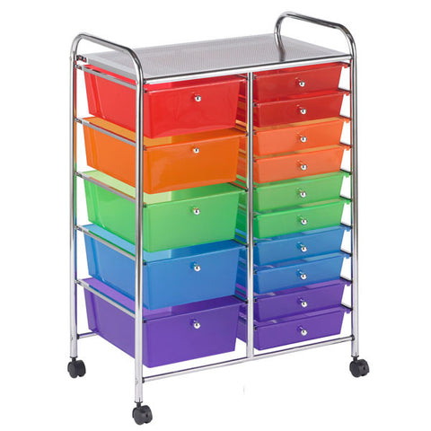 15 Drawer Mobile Organizer