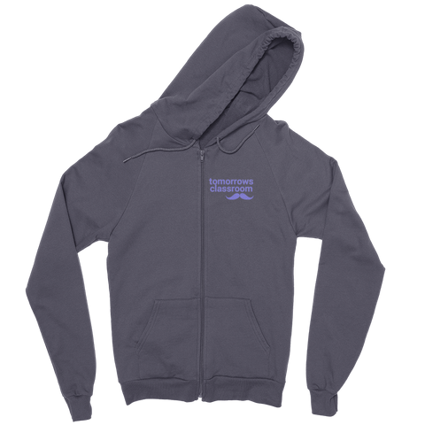 Tomorrows Classroom Zip Hoodie