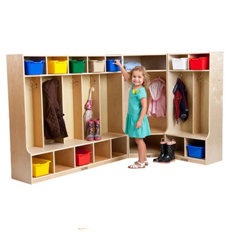 Birch Hardwood Locker Set by ECR4Kids