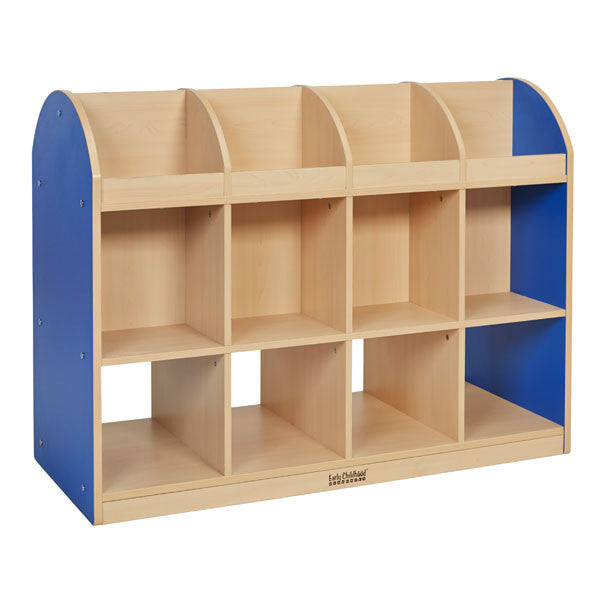 Colorful Essentials Book Display - Blue