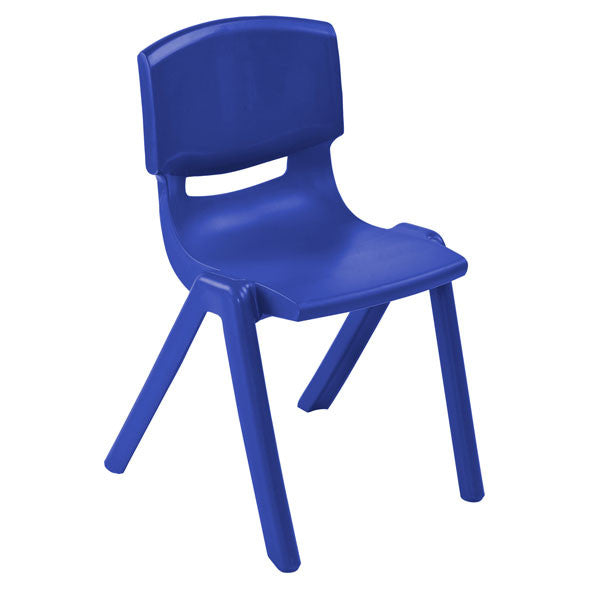 Blue Resin School Chairs at Tomorrows Classroom