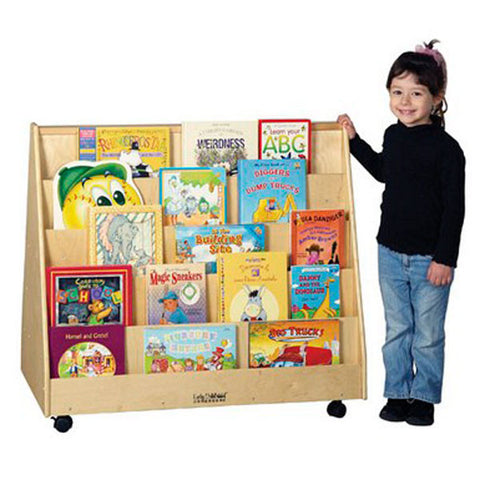 ECR4Kids Double Sided Birch Book Display