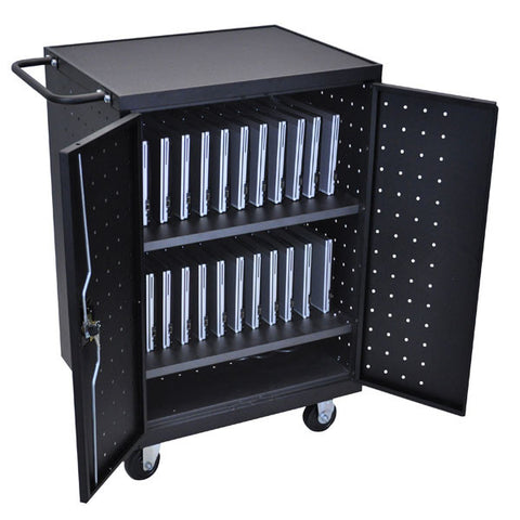 24 Device Computer Charging Cart