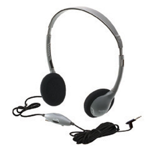 SchoolMate Personal Stereo Headphones w/ Inline Volume Control