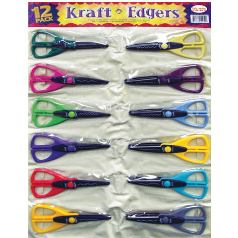 Kraft Edgers, Office, Kraft Edgers Decorative Edge Scissors Scrapbooking  Craft Lot 5