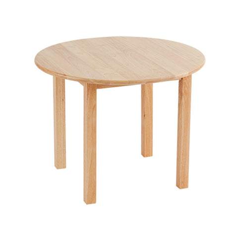 Hardwood Table - 30" Round