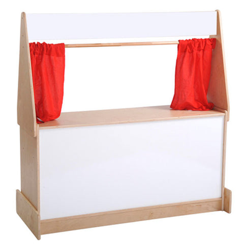 Puppet Theater by ECR4Kids with Dry Erase Board