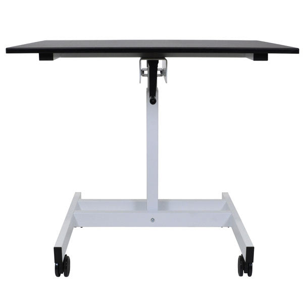 Single Column Crank Stand Up Desk