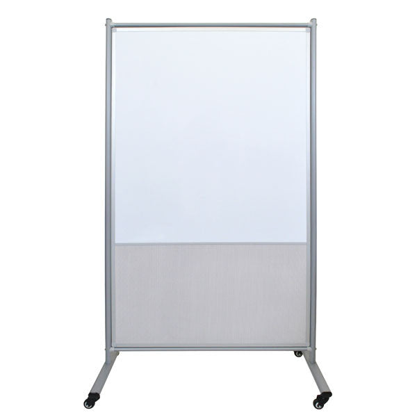 Luxor Whiteboard Room Dividers with Mesh Screen